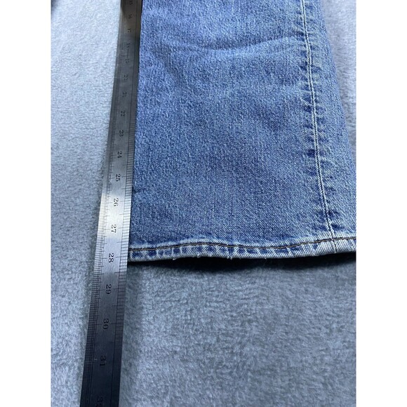 Gap Bootcut Jeans Women's 27 Blue Denim Stretch Flat Front 5-Pockets Y2K Casual - Picture 14 of 16